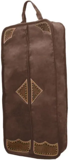 Durango Triple Layer Padded Western Tack Carry Bag with One Year Warranty (Brown)