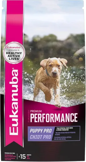 Eukanuba Premium Performance Puppy Pro Dry Dog Food, for Healthy Brain Development, Supports Exercise and Digestive Health, 28 lb Bag