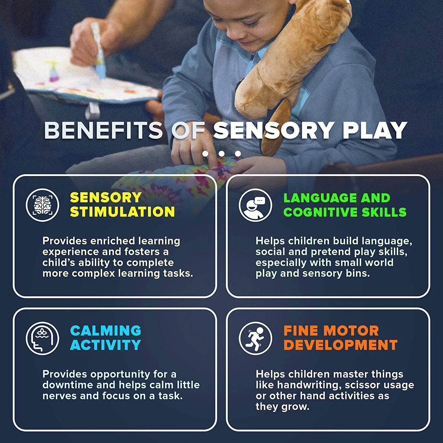 Fidget Marble Maze Mat by Lakikid: Sensory Fidget Toys for All Ages Perfect Fidget Toys for Anxiety & Stress Relief, Improve Concentration & Focus, 9x6