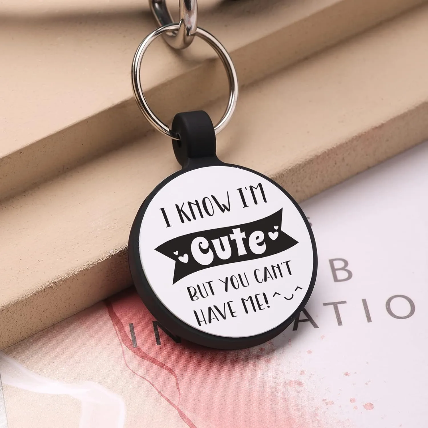 MYLUCKYTAG QR Code Silicone Pet ID Tag for Dogs and Cats - Online Profile, Location Alert Email, Digital Tag, Quiet and Durable Collar Tag, Engraved