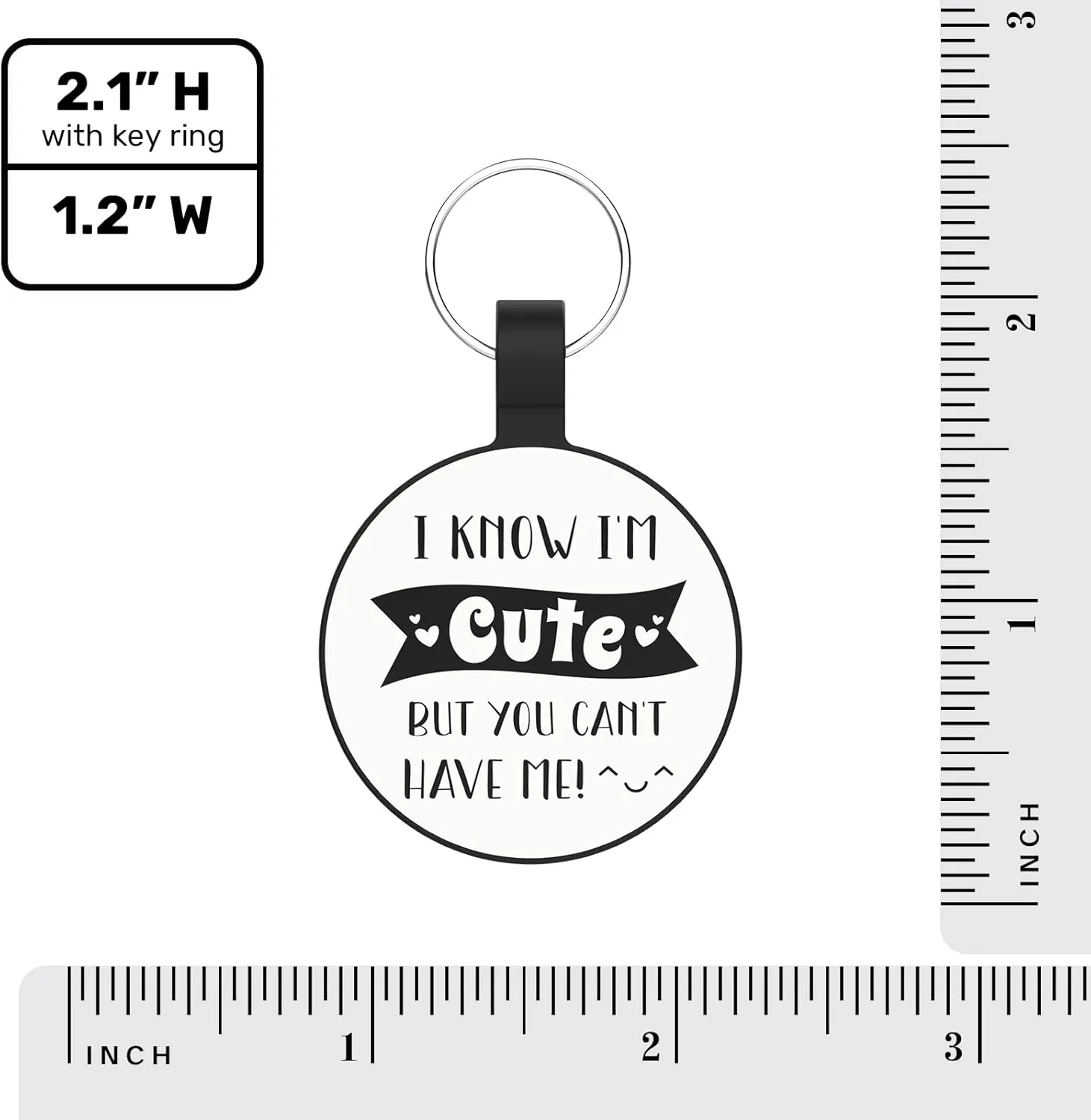 MYLUCKYTAG QR Code Silicone Pet ID Tag for Dogs and Cats - Online Profile, Location Alert Email, Digital Tag, Quiet and Durable Collar Tag, Engraved