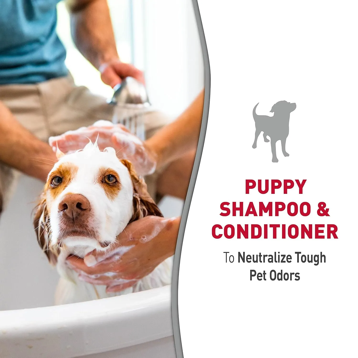 Nature's Miracle Puppy Shampoo & Conditioner, 16 Oz, Cotton Breeze Scent (Pack of 2)