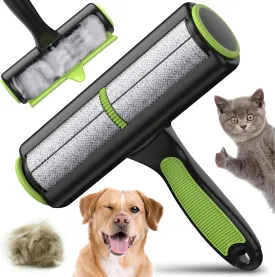 Pet Hair Remover - Reusable Lint Roller, Cat & Dog Hair Remover for Couch Carpet Furniture, Portable Lint Remover - Essential Pet Supplies Multi-Surface Fur Removal Tool for Car