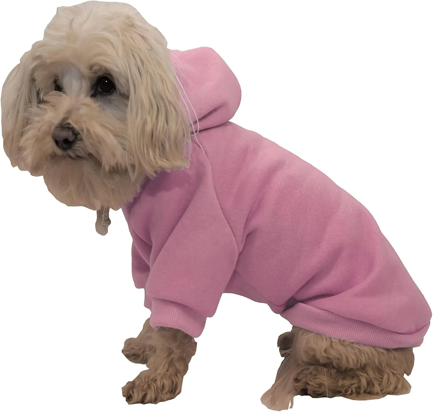 Pet Life  Hooded Dog Sweater Made with Soft and Premium Plush Cotton - Dog Hoodie Pet Sweater Features Hook-and-Loop Closures for Easy Access and Machine Washable