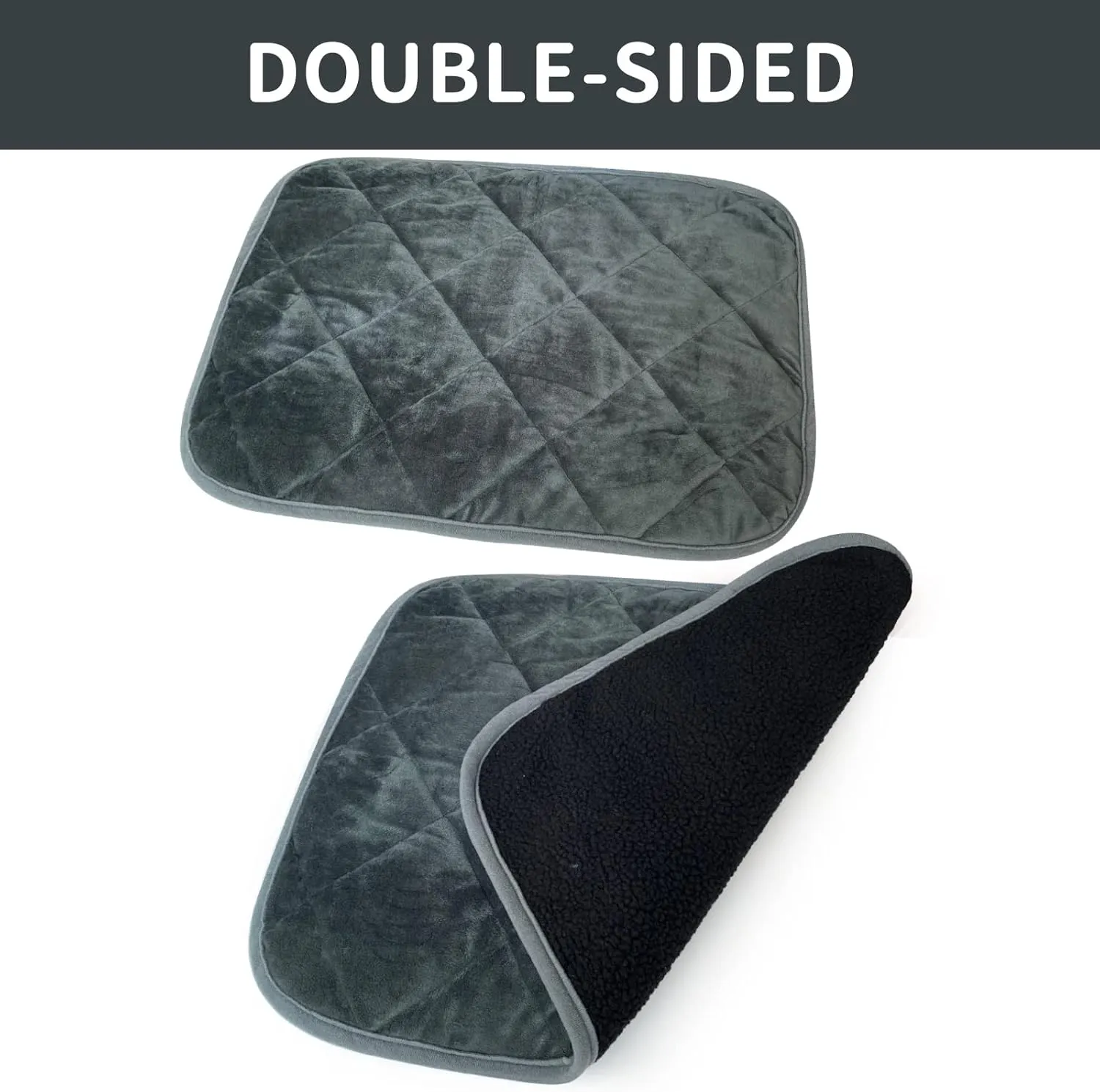 Self-Warming Cat Bed Indoor/Outdoor Super Soft Self Heating Pet Mat Washable Thermal Pad for Cat & Dog 29x19.6 inch