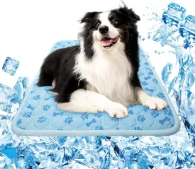 Upgraded Cooling Mat for Dogs,Washable Pet Cooling Pad for Cats Portable Dog Cool Blanket,Non-Toxic for Indoor Outdoor Use - No Water Needed