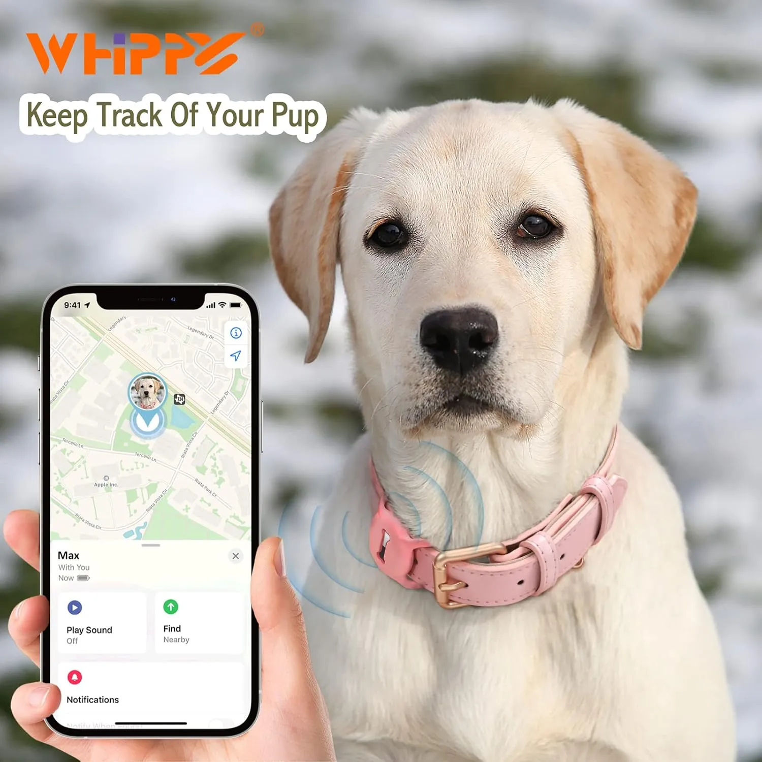 WHIPPY Airtag  GPS Airtag ,,XS 